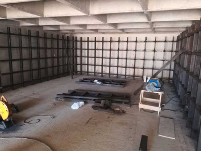 tanque rectangular en PRFV